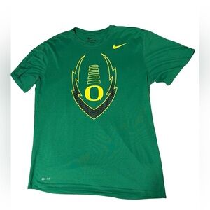 Men’s Large Nike Dri-FIT Green Oregon Ducks Graphic Tee VGUC